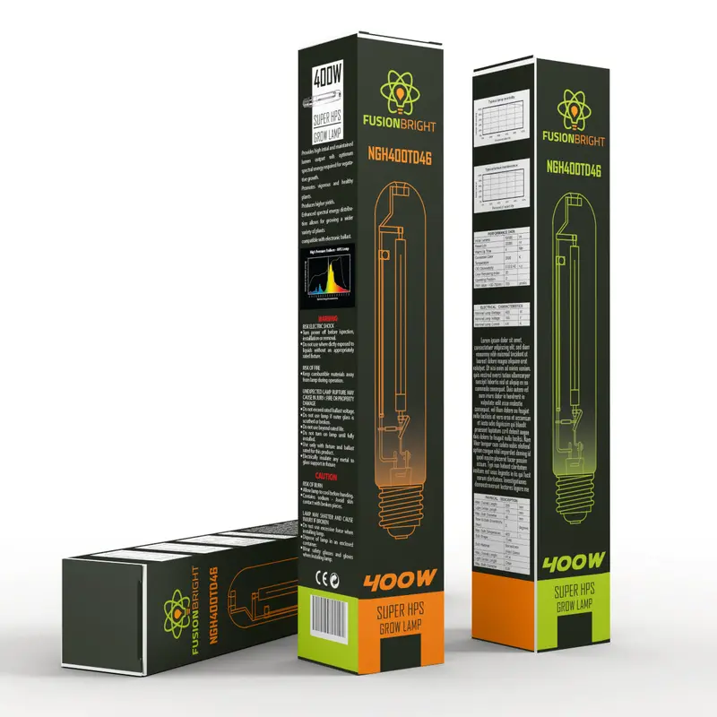 Fusion Bright 400W Super Hps Bulb 1