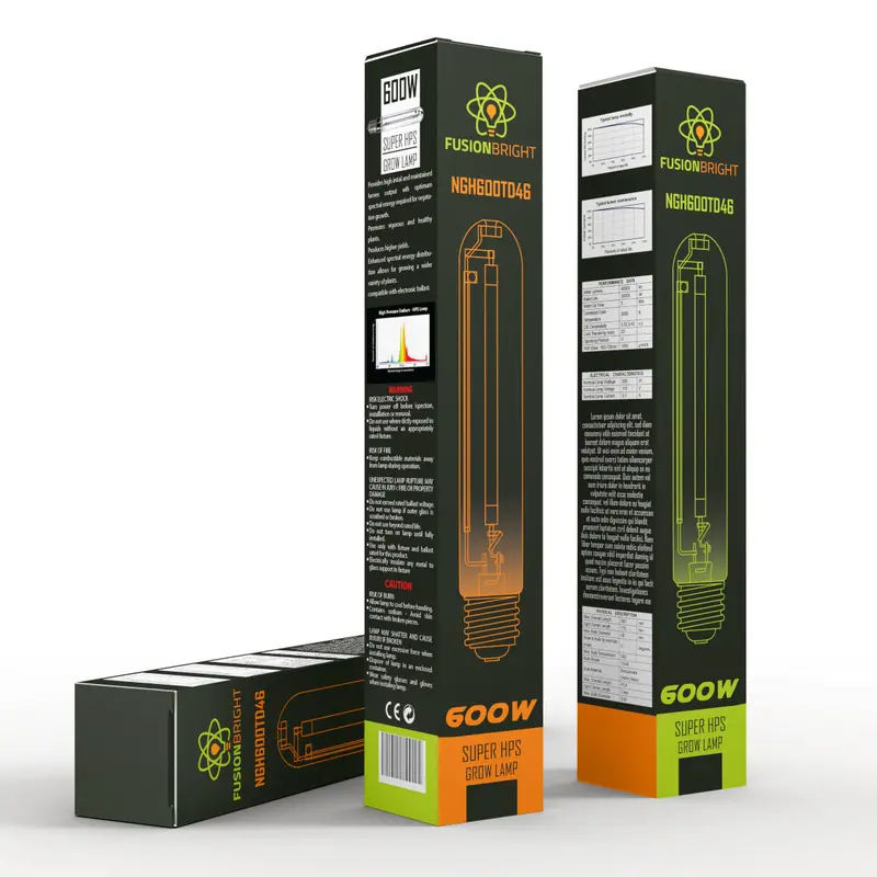 Fusion Bright 600W Super Hps Bulb 1