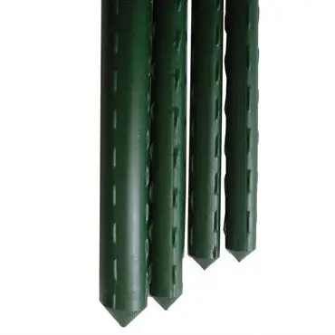 Gardener Select Standard-Duty Vinyl Steel Stake - 2Ft - Green - 10Mm Diam 1