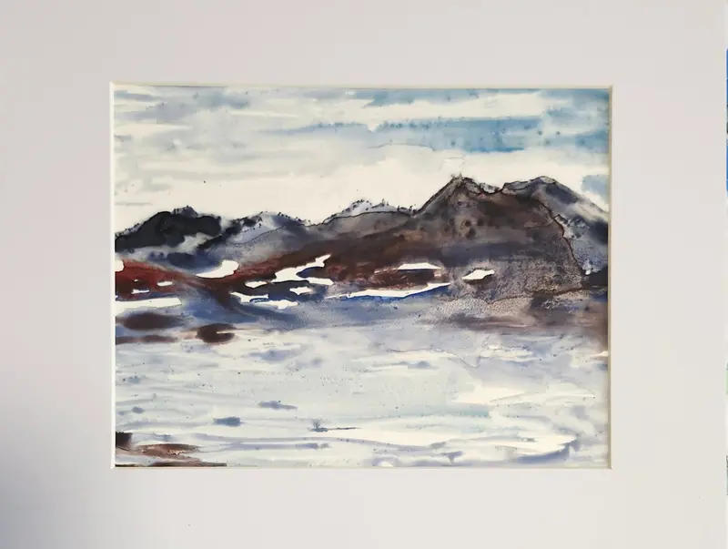 Glacial Melt - Original By Gail 1