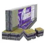 Grodan 1.5 In Starter Mini-Blocks Mm40/40 1.5 In X 1.5 In X 1.5 In (3 Strips Of 15 Or 45 Ct) (50/Cs) 1