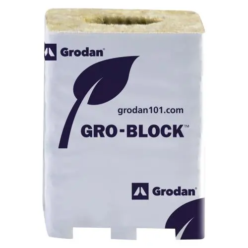 Grodan Improved 5.6 Block, 3Inches X 3Inches X 4Inches, On Strip, Case Of 256 1