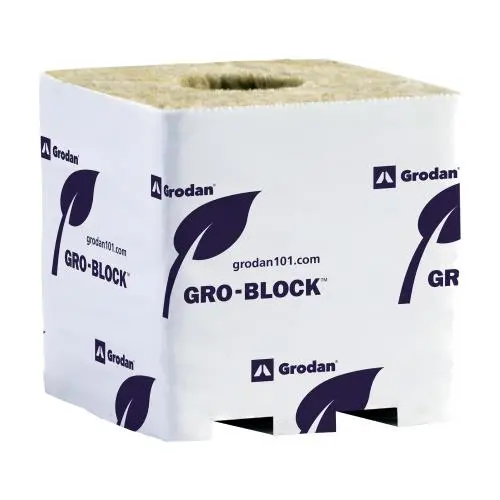 Grodan Pro Improved 10, 4Inches X 4Inches X 4Inches, 1,548 Blocks Loose On Pallet 1