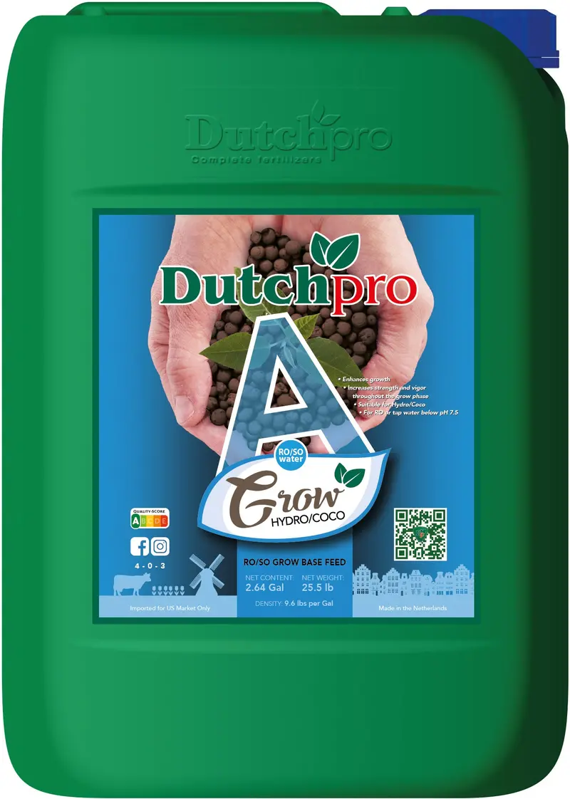 Grow Hydro/Coco 10 Ltr Ro/So Water A 1