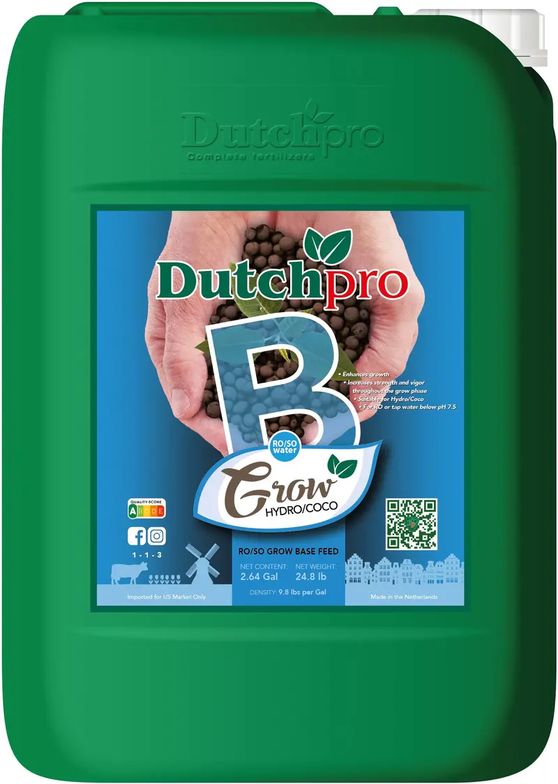 Grow Hydro/Coco 10 Ltr Ro/So Water B 1