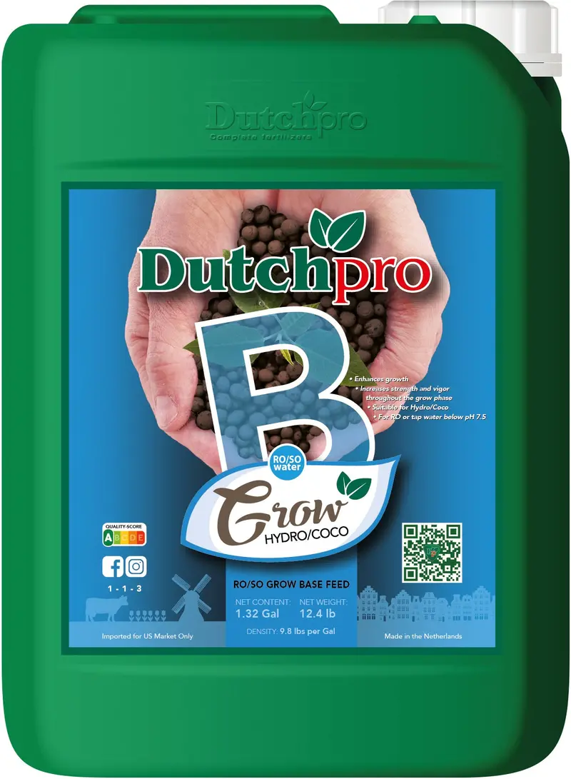 Grow Hydro/Coco 5 Ltr Ro/So Water B 1