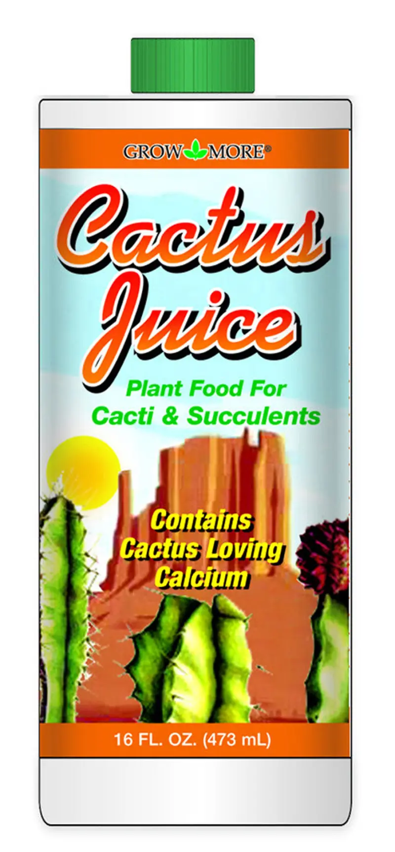 Grow More Cactus Juice Plant Food Fertilizer 1-7-6 ---16 Oz 1