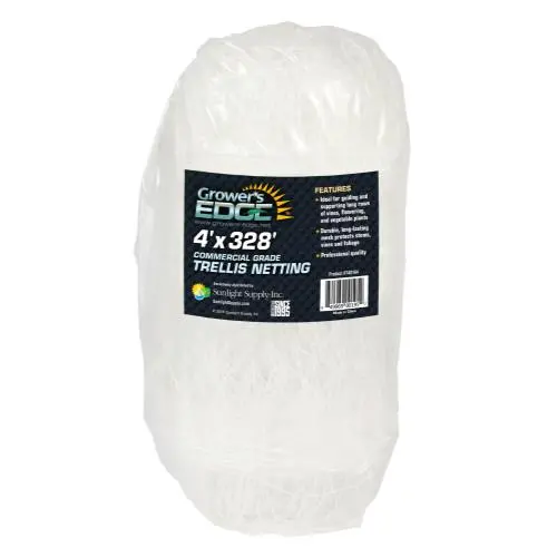 Grower's Edge Commercial Grade Trellis Netting 4 Ft X 328 Ft 1