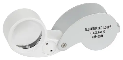 Grower's Edge Illuminated Magnifier Loupe 40X (12/Cs) 1