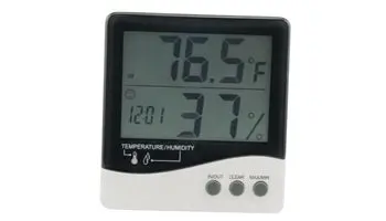 Grower's Edge Large Display Thermometer / Hygrometer 1