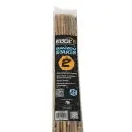 Grower's Edge Natural Bamboo 2 Ft - 25/Bag (20 Bags/Bundle) 1