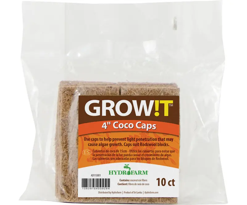 Grow!T Coco Caps, 4", Pack Of 10 1