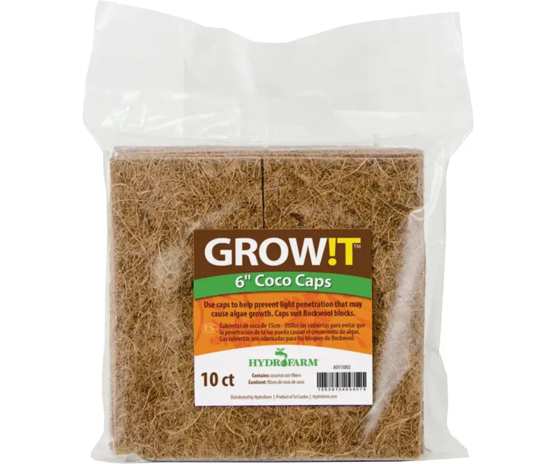 Grow!T Coco Caps, 6", Pack Of 10 1