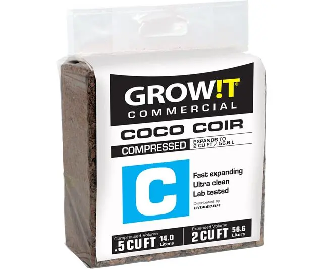 Grow!T Commercial Coco, 5Kg Bale 1