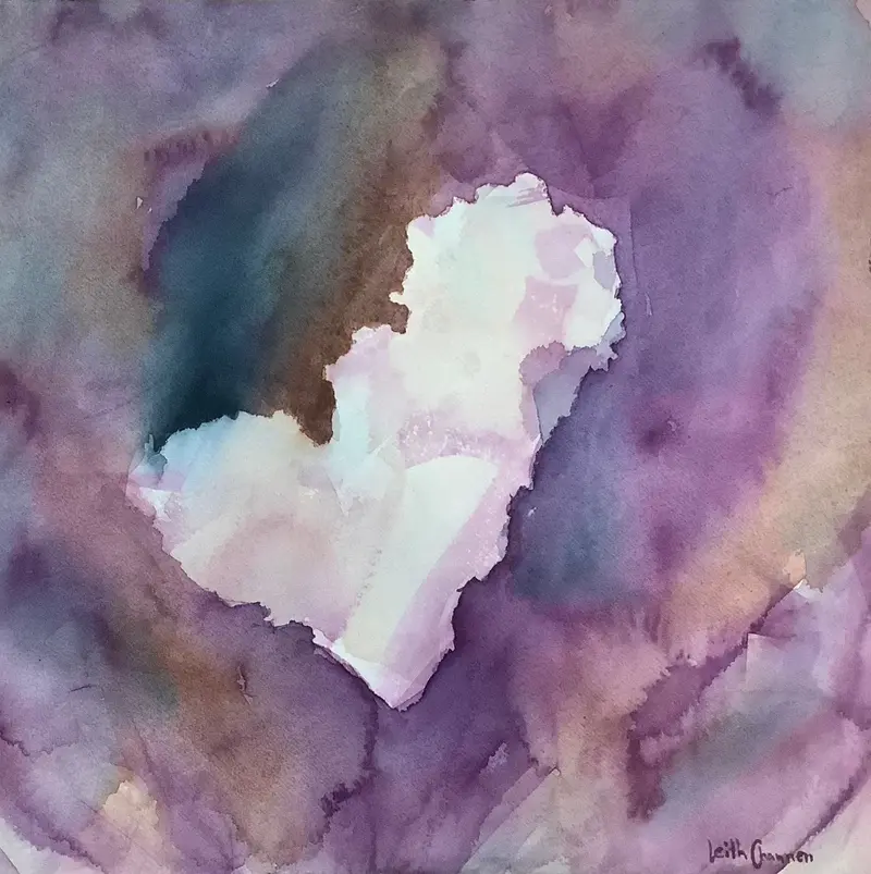 Heart’S Light - Original Painting By Leith Channen 1