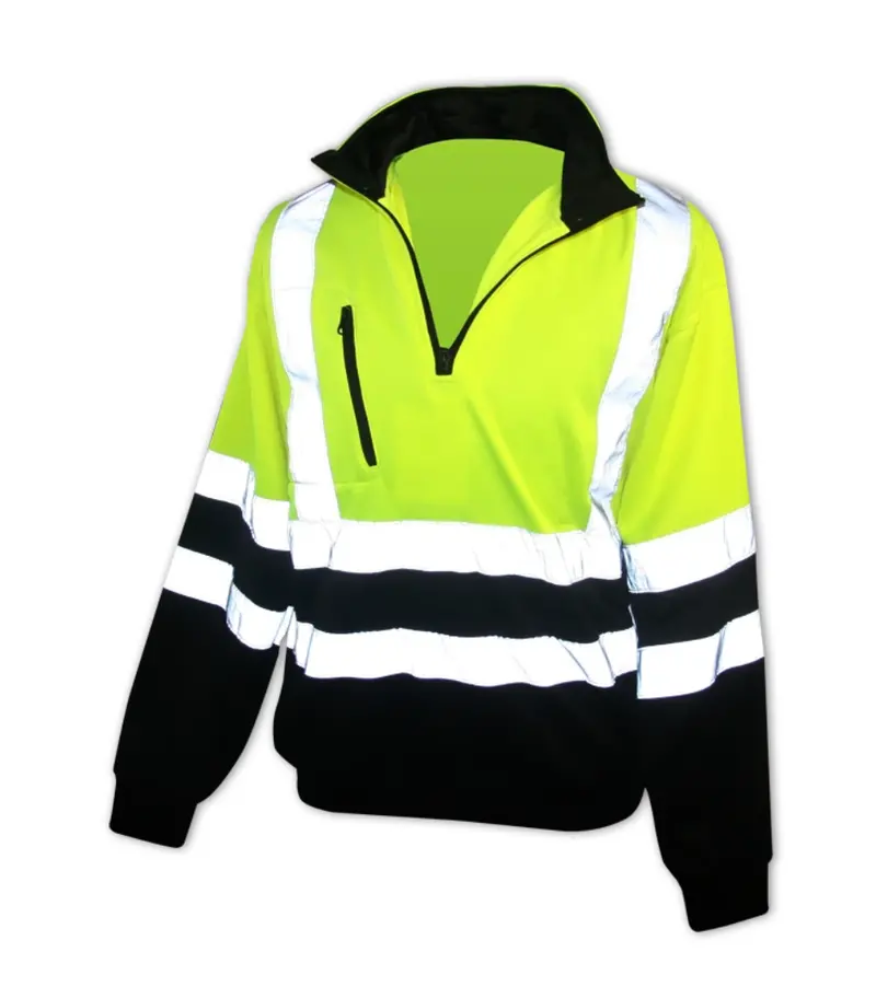 Hi-Vis Class 3 Quarter Zip 1