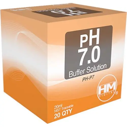 Hm Digital Ph 7.0 Buffer Solution - 20 Packets Of 20 Ml 1
