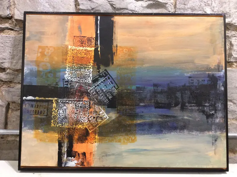 Horizons - Original Painting By Carla Miedema 1