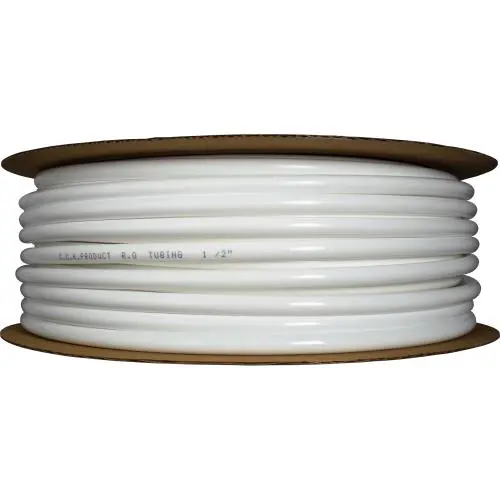 Hydro-Logic 1/2Inches Od Tubing Roll 165Ft White (2/Cs) 1