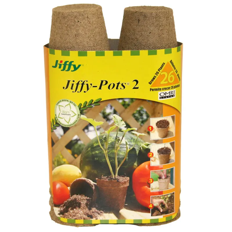 Jiffy Pots 2" Round 1