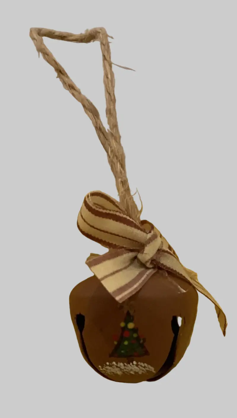 Jingle Bell Painted Ornament 1
