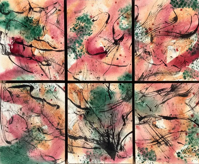 Joyous - Original Paintings By Leith Channen 3