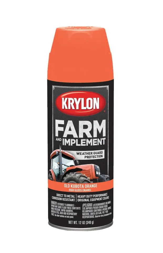 Krylon 1946 Kubota Orange Farm & Implement 1