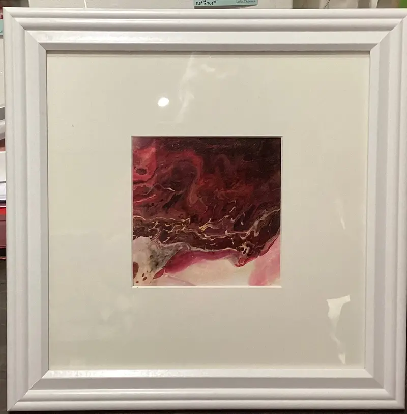 Lava Flow - Original Painting By Leslie Welfare 1