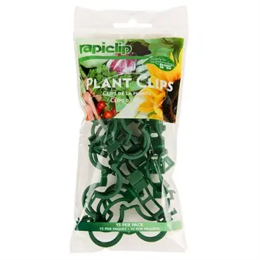 Luster Leaf Rapiclip Plant Clips - 15Pk - 1In X 1.5In 1