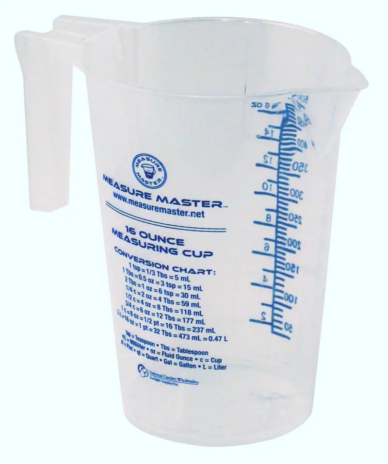 Measure Master Graduated Round Container 32 Oz / 1000 Ml (20/Cs) 1