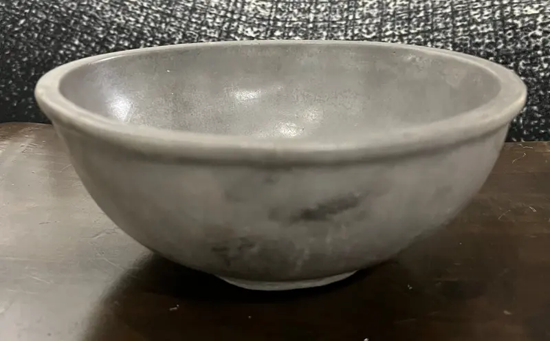 Medium Sized Round Bowl - Concrete Bowl #3 1