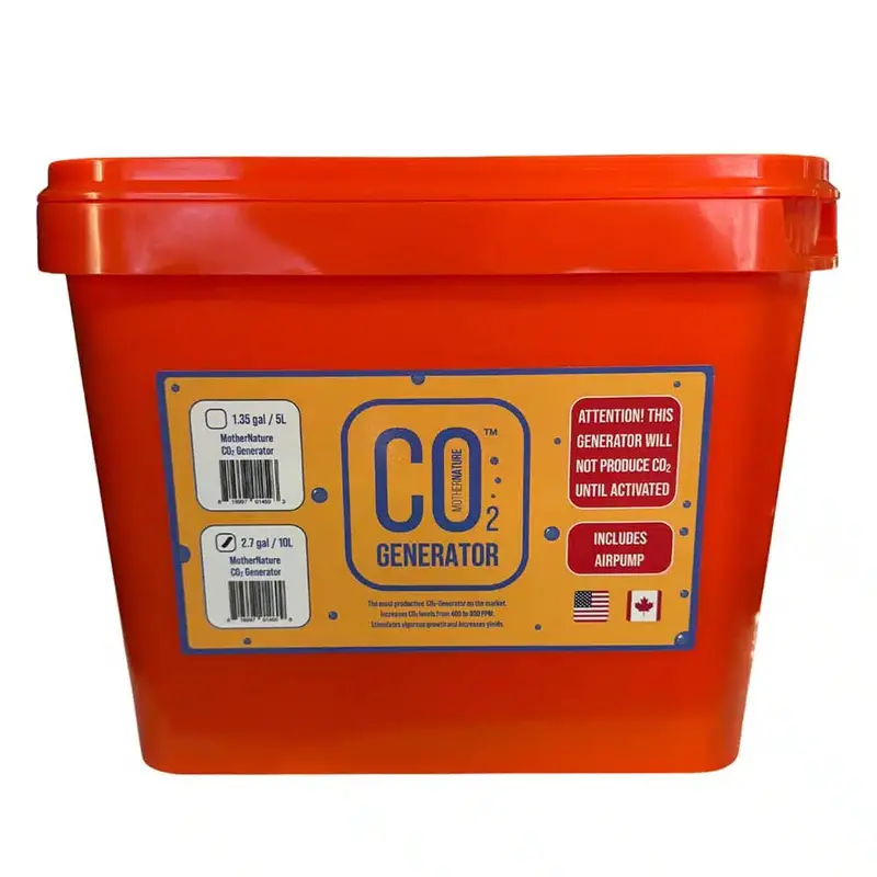 Mother Nature Co2 Generator 10 Liter Kit With Single Outlet Air Pump 1