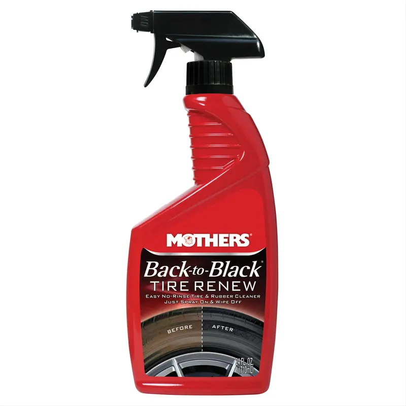 Mothers 09324 Back-To-Black Tire Cleaner 24 Fl. Oz. 1