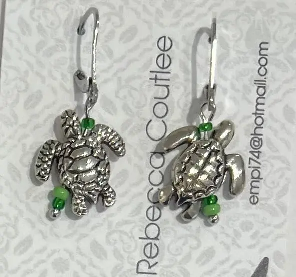 Nautical Themed Earrings By Rebecca Coutlee 4