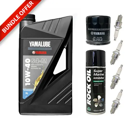 N&C Jet Ski Yamaha Svho Engine Service Kit With 10W-40 Engine Oil 1