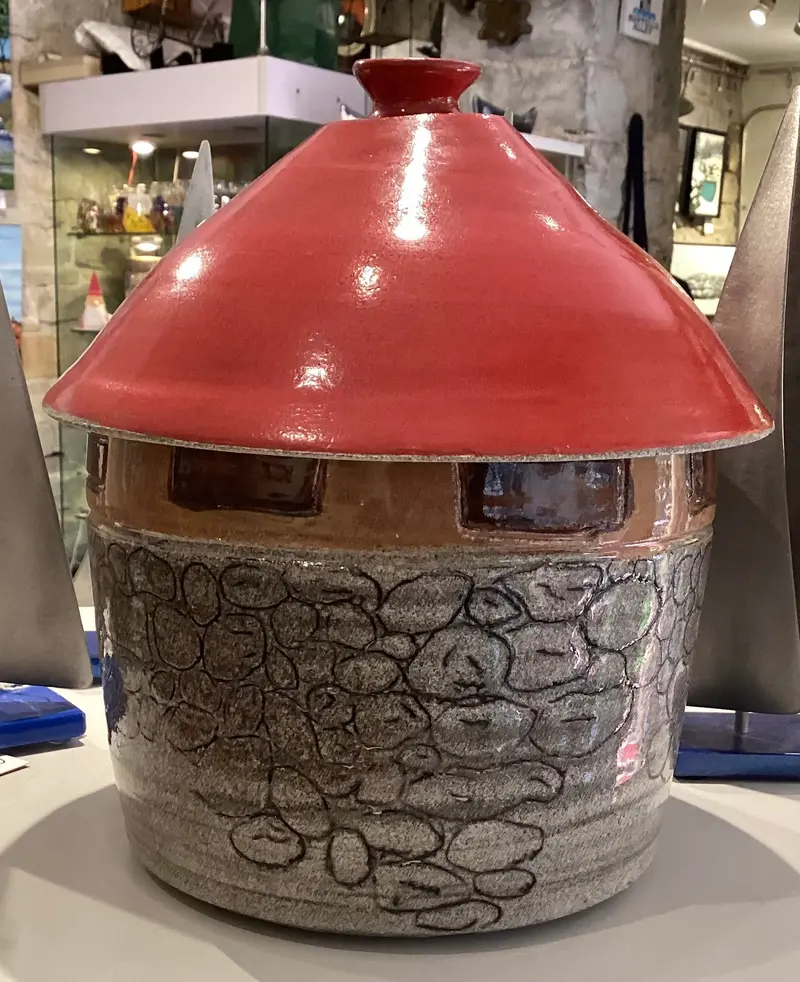One-Of-A-Kind Martello Cookie Jar 1
