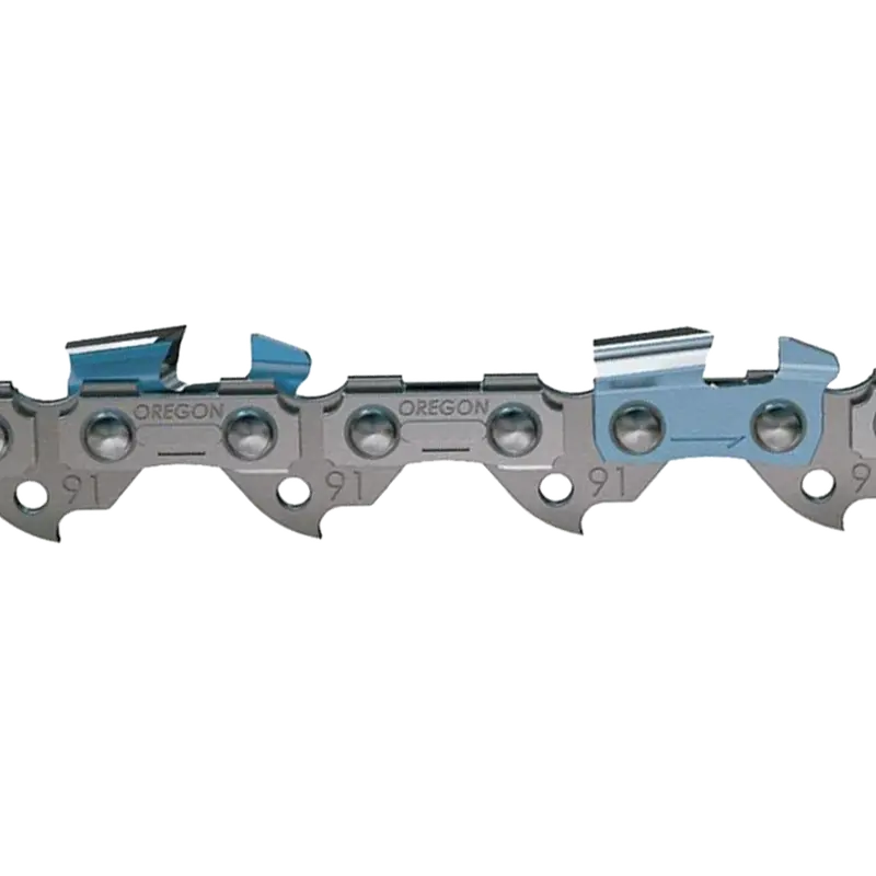 Oregon 91Vxl (3/8" X .050) Low Pro, Round Ground Semi-Chisel Chain 1