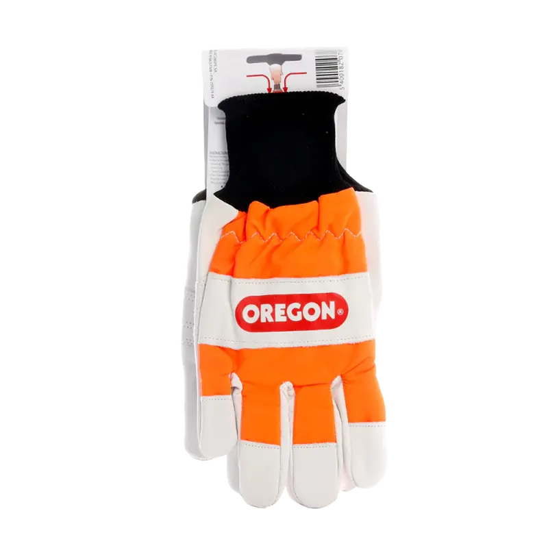 Oregon Chainsaw Hand Protection Leather Gloves 1