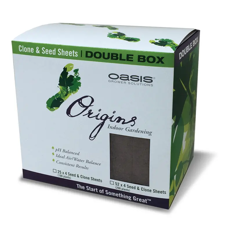 Origins Seed And Clone Dbl Box 1.5"X1.5" (10/Cs) 1