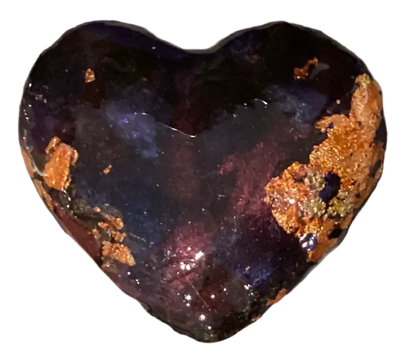 Painted Rock - Assorted Hearts 1