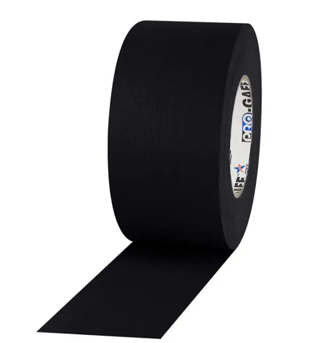 Pg4blk - Black  Pro Gaff  4" 55Yd - Pro Tapes 1