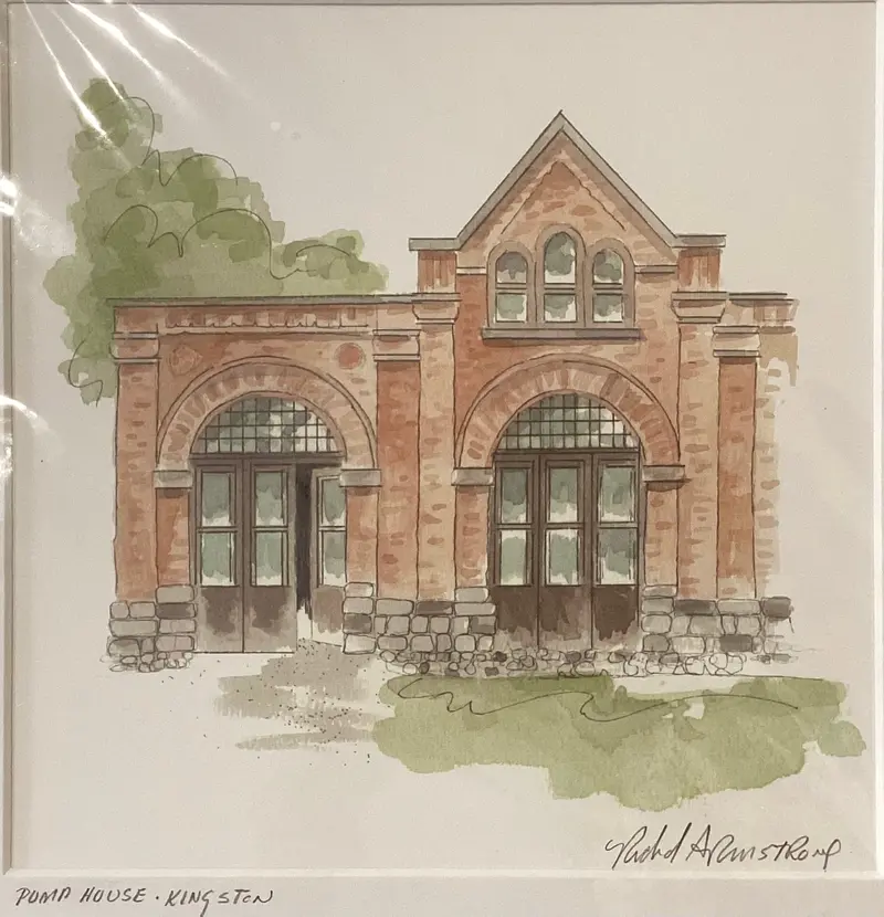 Pump House And Steam Museum Print By Richard Armstrong 1