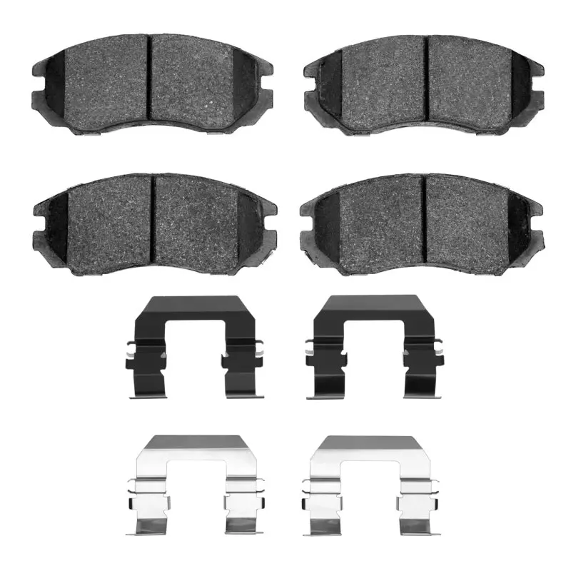 R1 04-08 Hyundai Tiburon Front Ceramic Pads & Hardware Kit 1