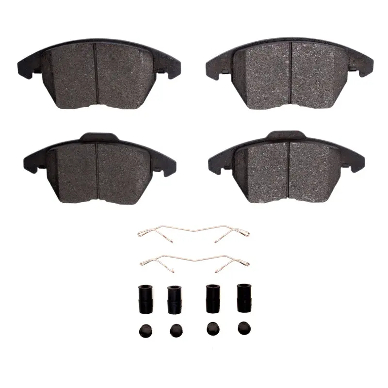 R1 11-15 Peugeot Rcz (Mexico) Front Ceramic Pads & Hardware Kit 1