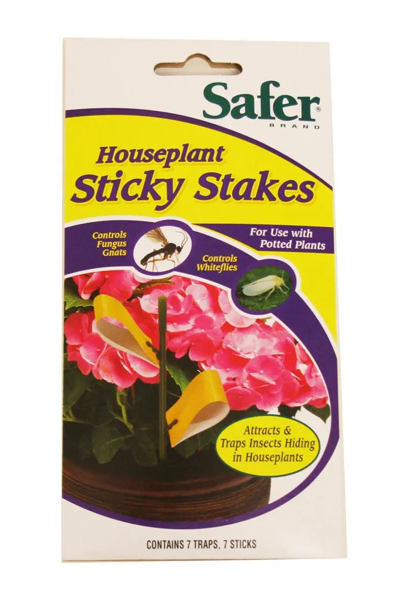Safer Brand Sticky Houseplant Stakes, Pack Of 7 1