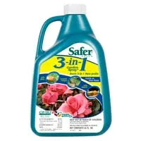 Safer's 3 In 1 Garden Spray 32Oz Concentrate 1