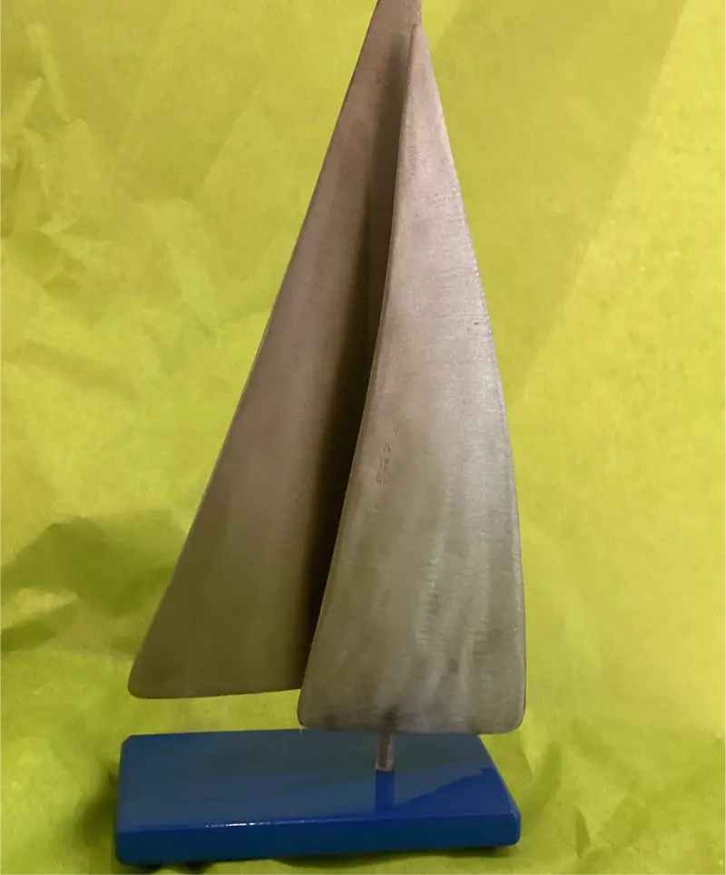 Sailboat On Base D By Ron Wettlaufer 1