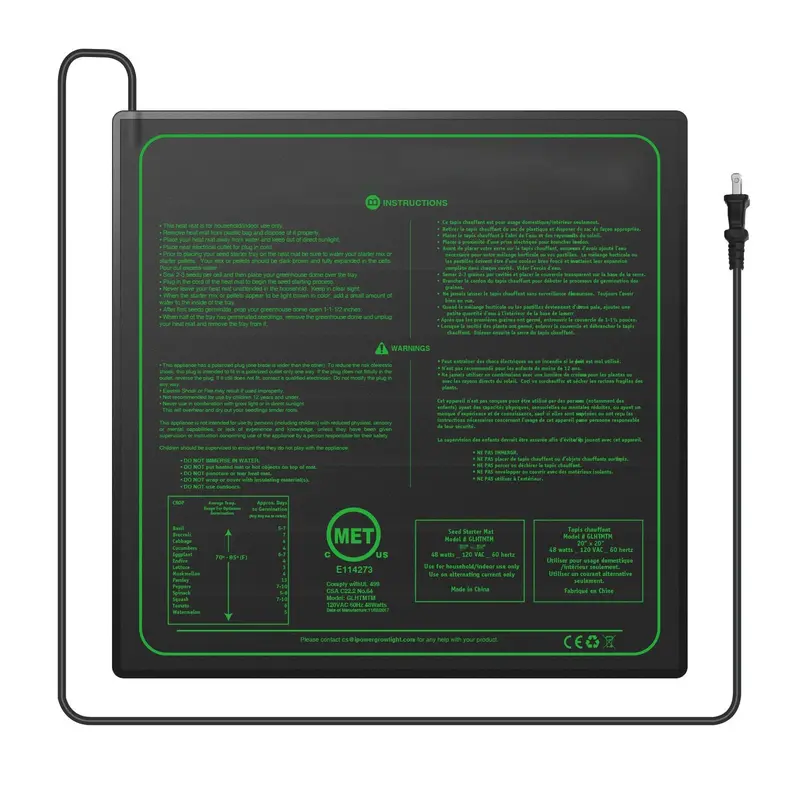 Seeding Heat Mat 20" X 20.75" 1