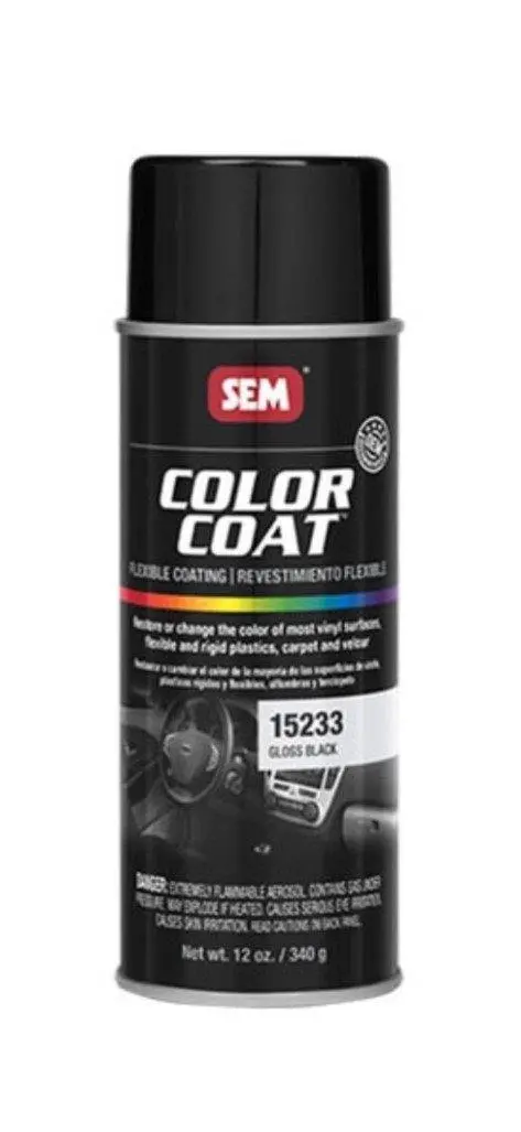 Sem 15233 Gloss Black Color Coat 12Oz. 1
