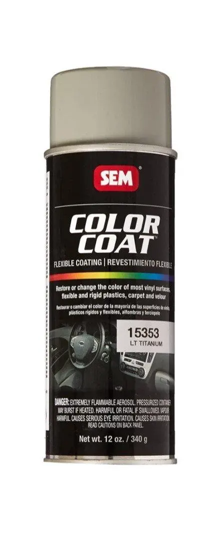 Sem 15353 Light Titanium Color Coat 12 Oz. 1
